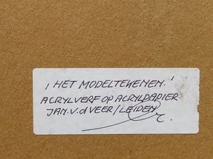 Jan van der Veer - Modeltekenen kopen? Bied vanaf 25!