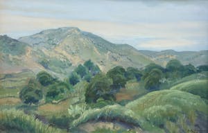 Frits Hubeek - C4217, Bergachtig landschap kopen? Bied vanaf 150!