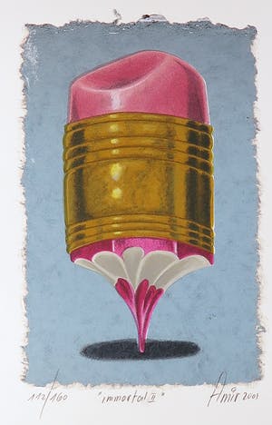 Sharon Amir - Zeefdruk op geschept papier, Immortal II kopen? Bied vanaf 20!