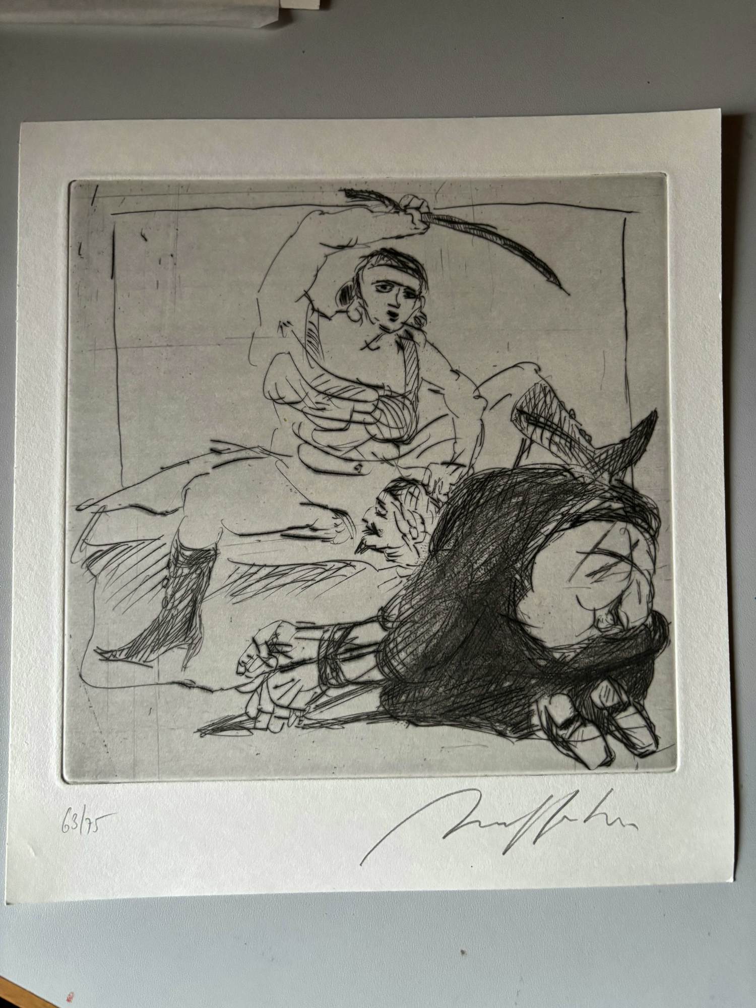 Alfred Hrdlicka - Onbekent kopen? Bied vanaf 50!