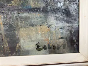 Niet of onleesbaar gesigneerd - Olieverf op doek, Hollands landschap met molen - Ingelijst kopen? Bied vanaf 1!