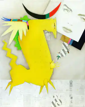 Frank Slabbinck - Strange Fantasy verkocht voor € 1200!