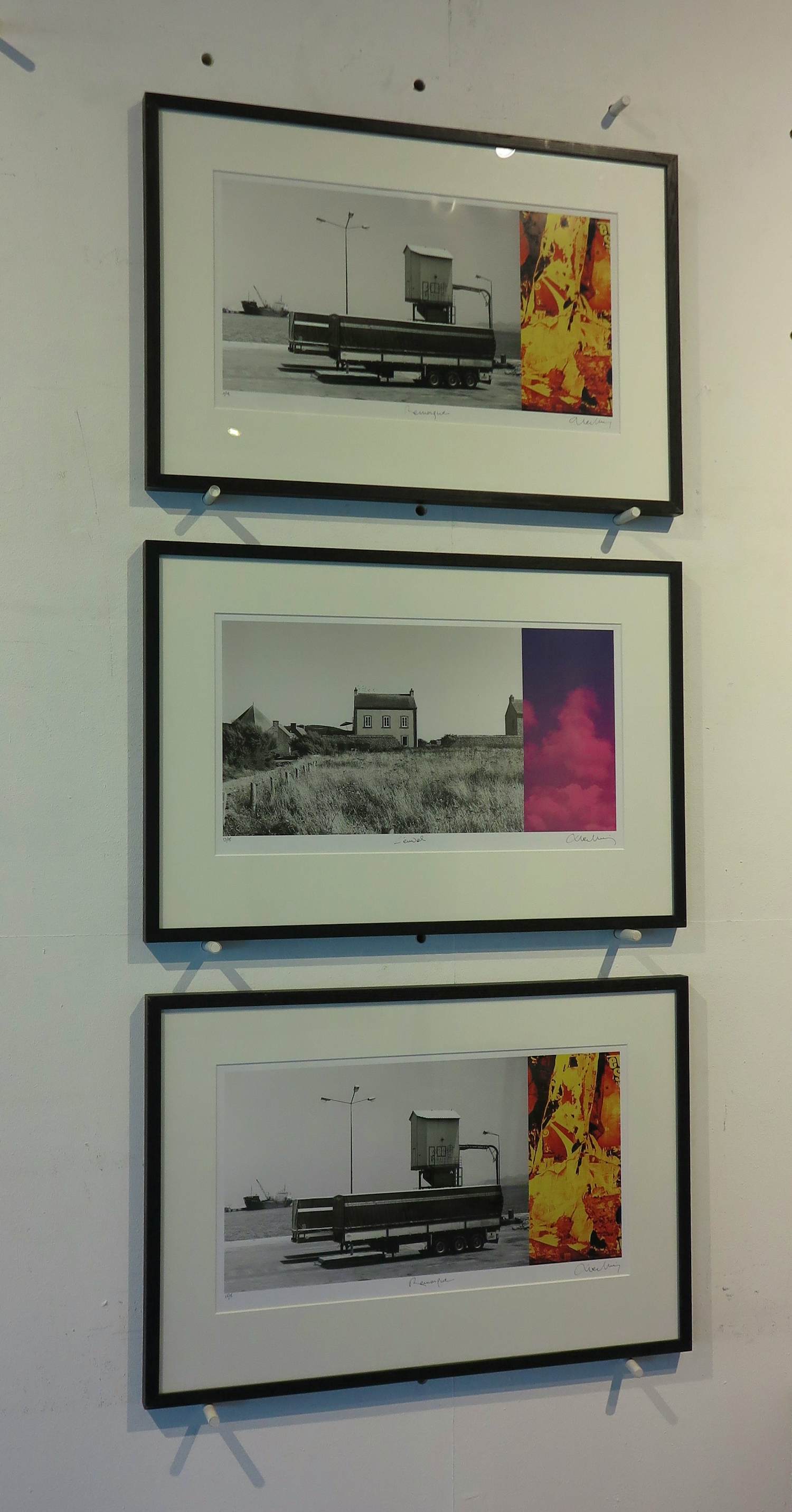 Francois Berthier - DRIE foto's inclusief lijsten uit de serie Remorque kopen? Bied vanaf 50!