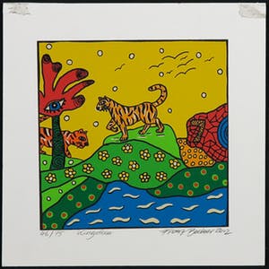 Franz Bodner - Zeefdruk, Kingdom kopen? Bied vanaf 1!