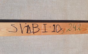 Siep van den Berg - Geometrische compositie, olieverf (mooi ingelijst, zeer groot!) kopen? Bied vanaf 1!