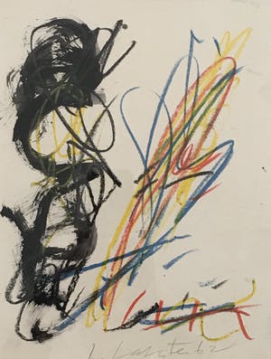 Ger Lataster - gemengde techniek op papier - 1962 kopen? Bied vanaf 395!