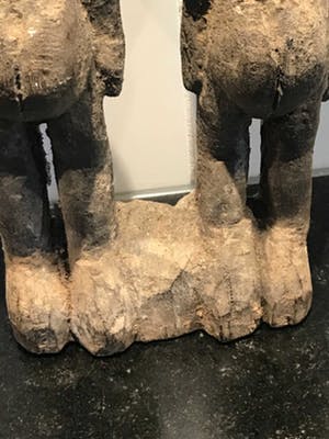 Niet of onleesbaar gesigneerd - Lobi dubbelfiguur kopen? Bied vanaf 10!