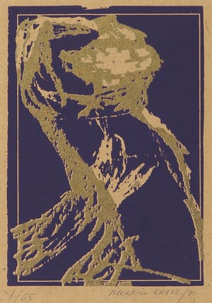 Mengü Ertel - Zeefdruk, Zonder titel kopen? Bied vanaf 20!