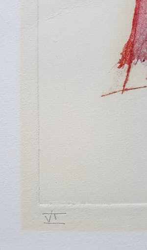 Gerdi Bouws - Abstracte compositie, aquatint ets kopen? Bied vanaf 40!