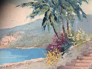 Jan Bevort - Mediterraans kustgezicht kopen? Bied vanaf 50!