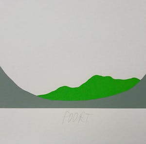 Hans Landsaat - Poort, zeefdruk kopen? Bied vanaf 40!