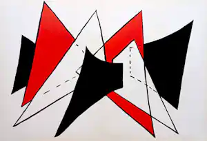 Alexander Calder - Stabile, originele dubbelpagina litho (1963) kaufen? Bieten Sie von 75!