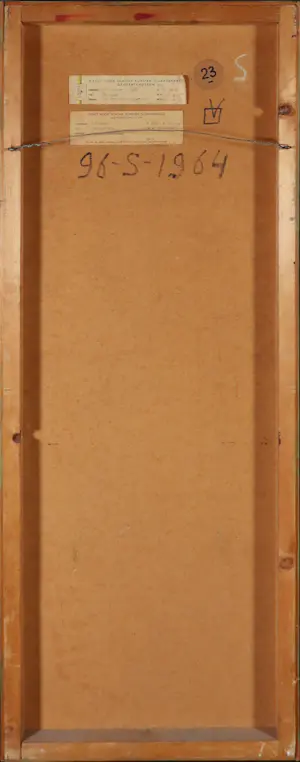 Ferry Slebe - Olieverf op board, Terrasje - Ingelijst kopen? Bied vanaf 400!