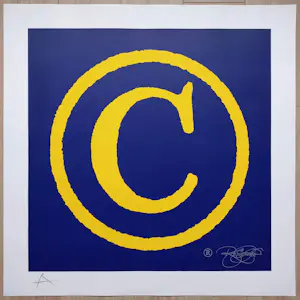 Rob Scholte - Copyright, zeefdruk (groot) kopen? Bied vanaf 125!
