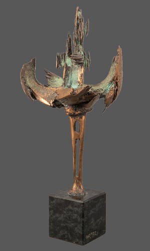 Wim Rijvers - Lente, bronzen beeld (unica, volledig gedocumenteerd) kopen? Bied vanaf 1295!