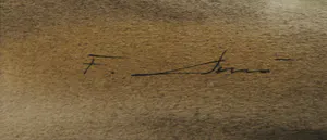 Ferenc Dezso - Aquarel, Landschap - Ingelijst kopen? Bied vanaf 1!