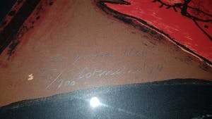 Corneille - Litho 28/100, La grande fleur - 1974 kopen? Bied vanaf 225!