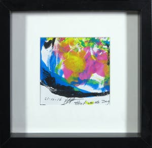 Hendrik Nijs - Acryl op papier, Hent van de dag kopen? Bied vanaf 1!