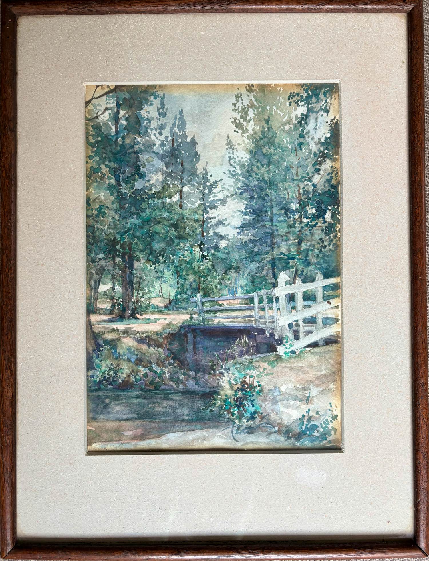 Kees Broerse - Brug in het bos kopen? Bied vanaf 100!