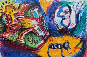 Rik van Iersel - Beestachtig - Originele litho in nieuwstaat kopen? Bied vanaf 1!