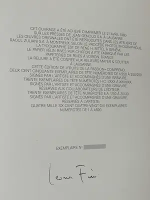 Leonor Fini - Fruits de la passion kopen? Bied vanaf 40!