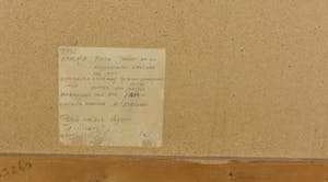 Peter van der Heijden - Olieverf en tempera op paneel, Etalage firma Janssen en Zn - Ingelijst kopen? Bied vanaf 1!