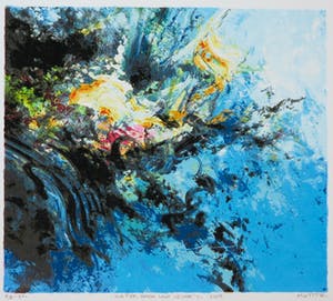 Mattie Schilders - Zeefdruk, Water, Bron van leven 4 kopen? Bied vanaf 1!