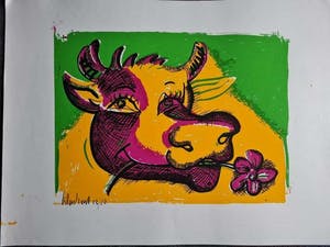 Peter Klashorst - 8 zeefdrukkken in zeer goede staat , gesigneerd kopen? Bied vanaf 250!