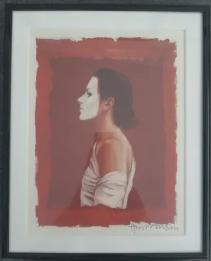 Ans Markus - Zelfportret met wit masker kopen? Bied vanaf 95!