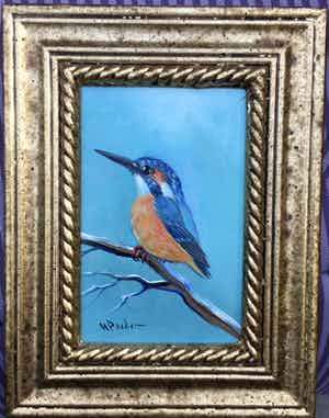 Henk Poeder - Ijsvogel verkocht voor € 50!