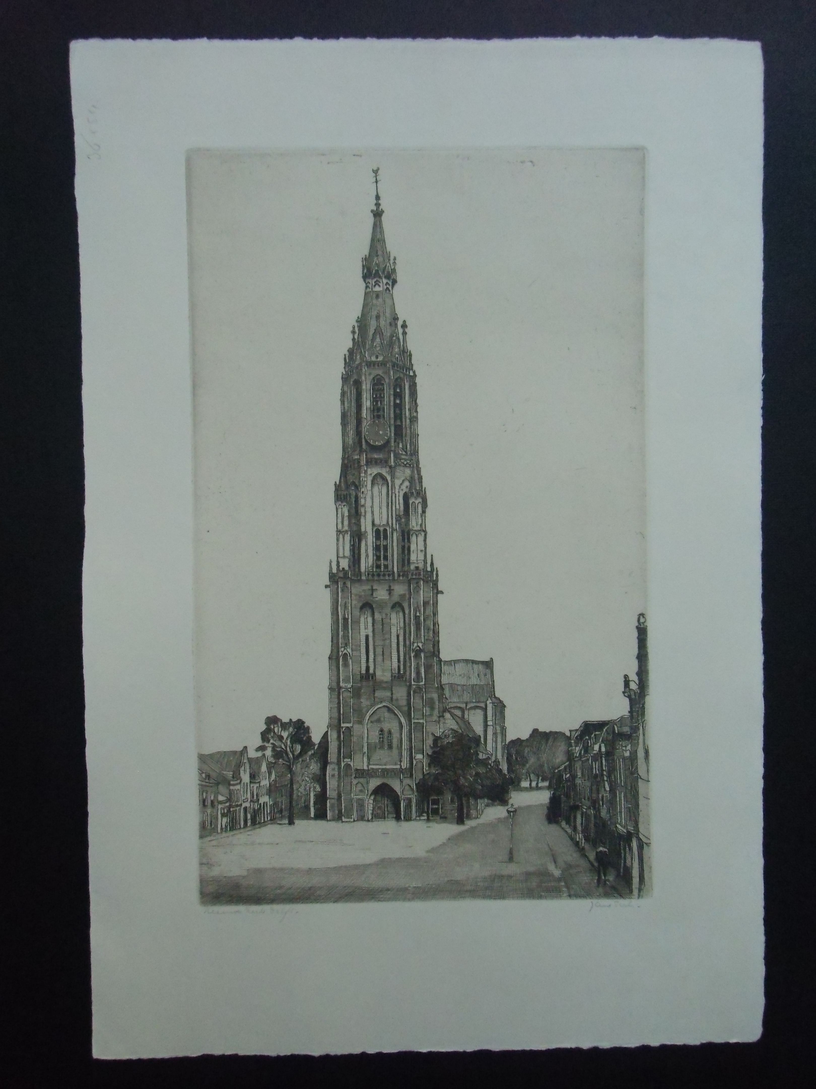 Jan Sirks - NIEUWE KERK DELFT // ETS VAN JAN SIRKS kopen? Bied vanaf 30!