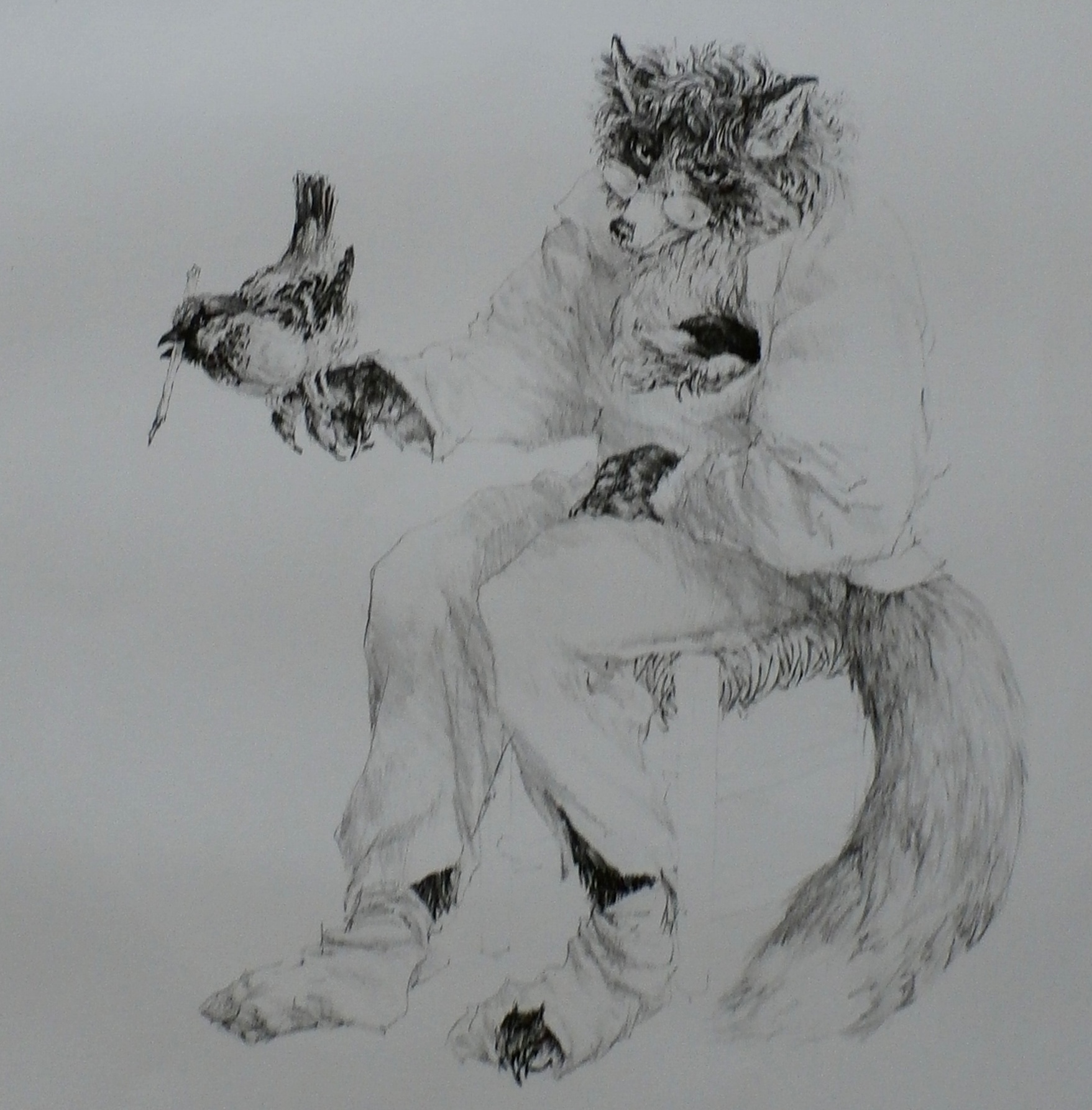 Peter Vos - Litho: Vos - 1995 verkocht voor € 150!