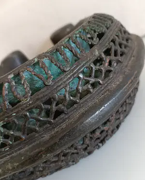 Bamun - Grote armband van Afrikaans brons - geen minimum ! kopen? Bied vanaf 1!