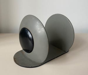 Niet of onleesbaar gesigneerd - Art Deco stel houten boeksteunen kopen? Bied vanaf 1!