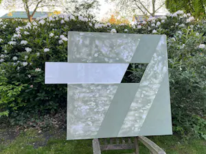 Maurice Grothausen - RELIËFPANELEN XXL by Maurice M. Grothausen MG-04 pijl horizontaal Kaki groen kopen? Bied vanaf 250!