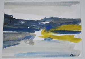 Reinier Kamphuis - aquarel, Noorwegen II kopen? Bied vanaf 50!