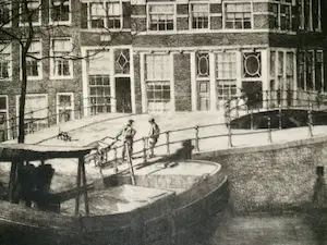 Dirk Harting - Ets Brouwersgracht Amsterdam kopen? Bied vanaf 1!