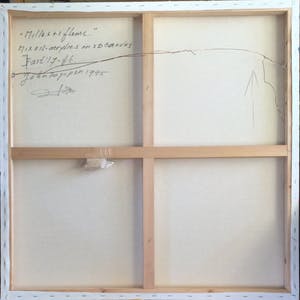 John Foppen - Milles + 1 fleurs (2017) | kleurrijk schilderij, olie- en acrylverf kopen? Bied vanaf 125!