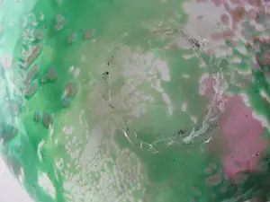 Niet of onleesbaar gesigneerd - Twee monddgeblazen vazen Tutti Frutti kopen? Bied vanaf 1!