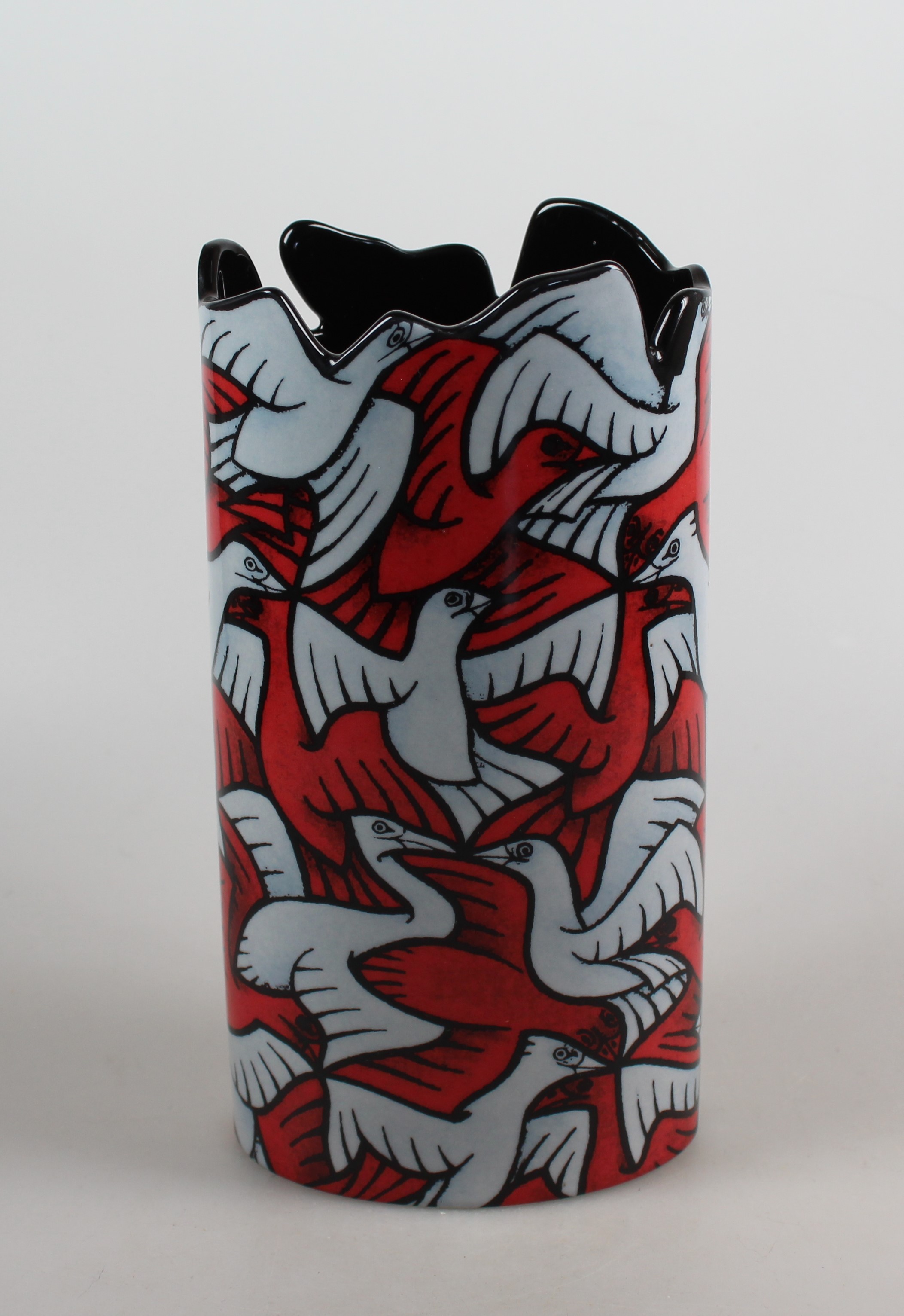 M.C. Escher - Beswick Silhouette d'Art vaas vogels kopen? Bied vanaf 40!