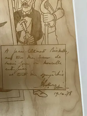 Hergé (ps.) - Integrale tekening Kuifje en de Blauwe Lotus 1978 kopen? Bied vanaf 150!