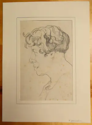 Hendrikus IJkelenstam - 3x portret van Bebby en Max kopen? Bied vanaf 65!