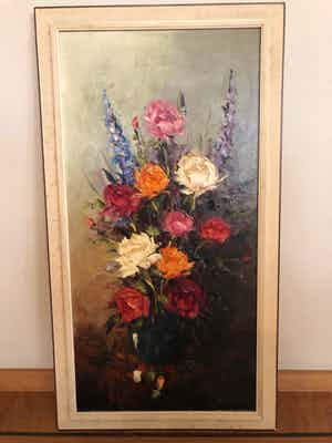 Gerardus Johannes Ernens - Boeket met rozen verkocht voor € 75!