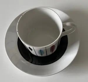 Rorstrand - Hertha Bengtson 1950's 2 zeldzame kop en schotels Kadett en Tango kopen? Bied vanaf 70!