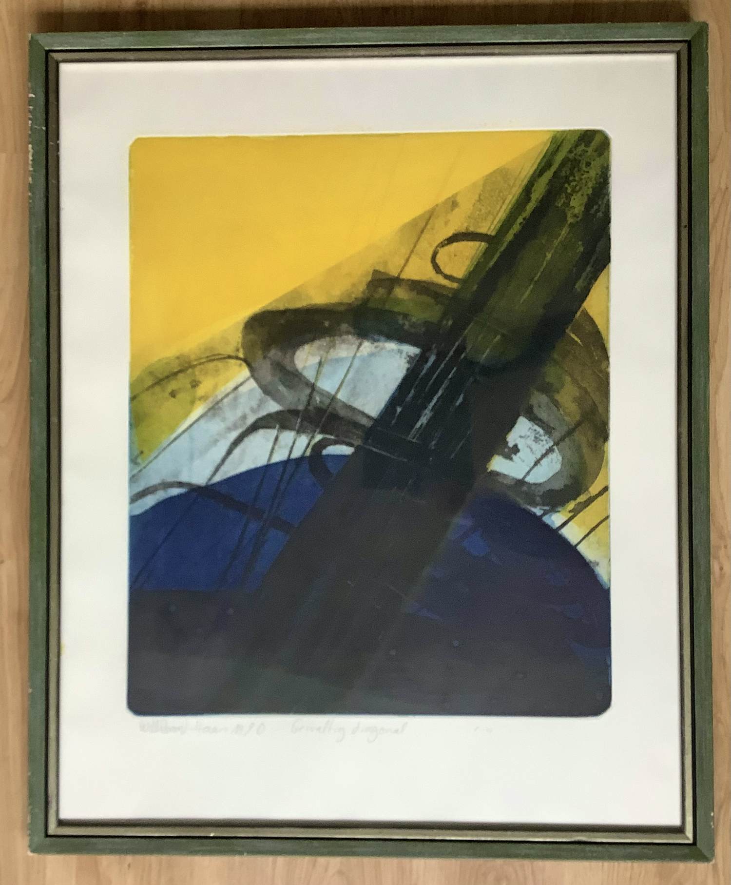 Willibrord Haas - Gewaltig Diagonal kopen? Bied vanaf 45!