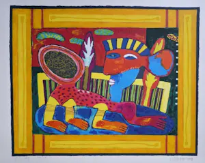 Clemens Briels - lot van 7 zeefdrukken - diverse oplages/jaartallen kopen? Bied vanaf 500!