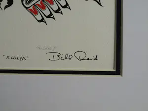 Bill Reid - Zeefdruk, Haida Raven “Xuuya” kopen? Bied vanaf 1!