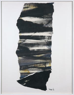 Mechtilt - Olieverf op papier, Zonder titel - Ingelijst kopen? Bied vanaf 1!