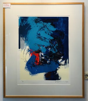 Robbert Fortgens - zonder titel met lijst (GJ-16) kopen? Bied vanaf 75!