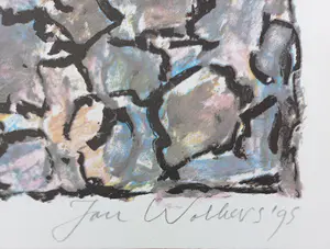 Jan Wolkers - Winterbeelden II, zeefdruk kopen? Bied vanaf 175!